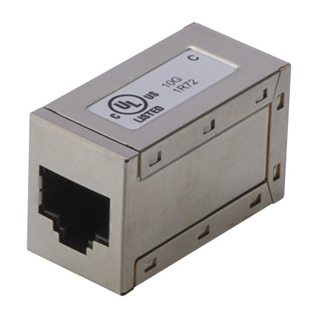 acoplador de red rj45 apantallado cat6