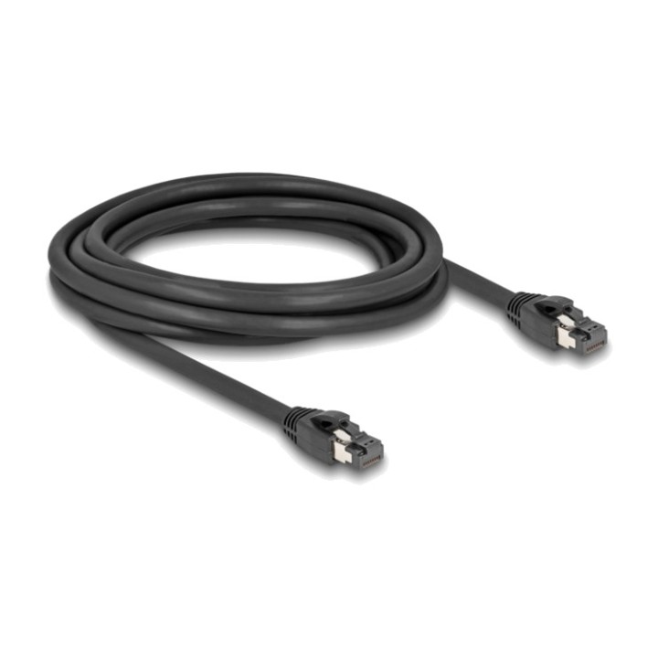 DELOCK Rettslinieadaptor RJ45 CAT8.1 S/FTP AWG24 40GBPS
