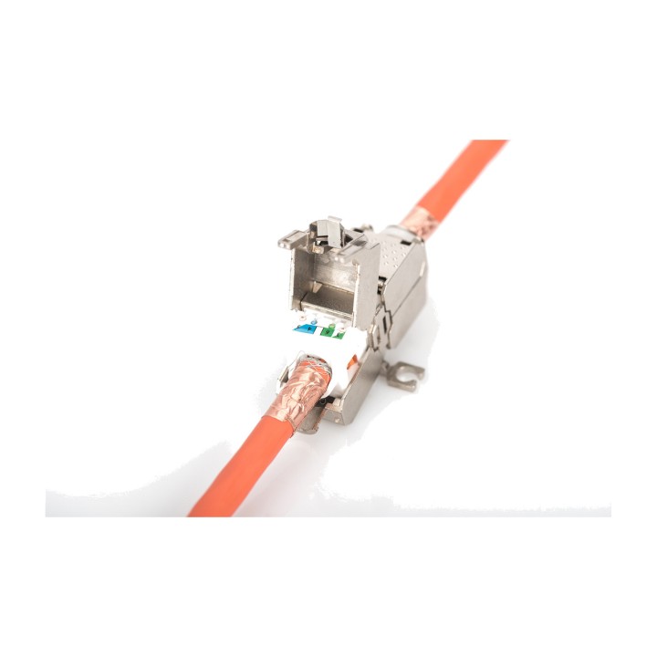 DIGITUS Feldkupplung für Ethernet-Netzwerkkabel CAT6A 500MHZ