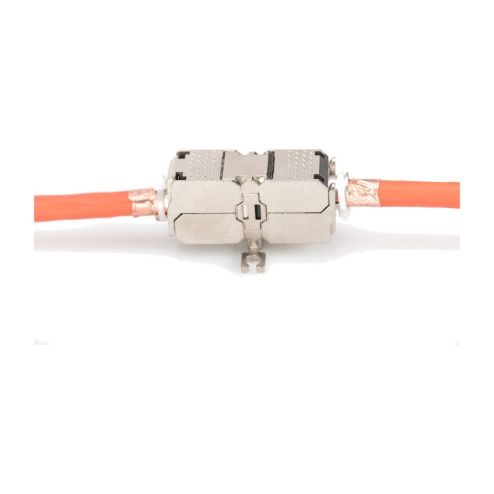 DIGITUS Feldkupplung für Ethernet-Netzwerkkabel CAT6A 500MHZ