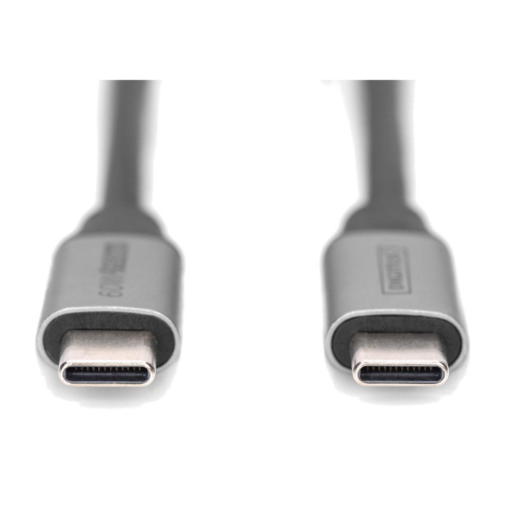 DIGITUS Type C data and charging cable with two male