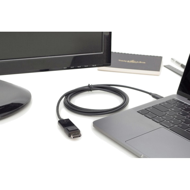 DIGITUS USB-C to DisplayPort adapter cable 4K 2M 100156158