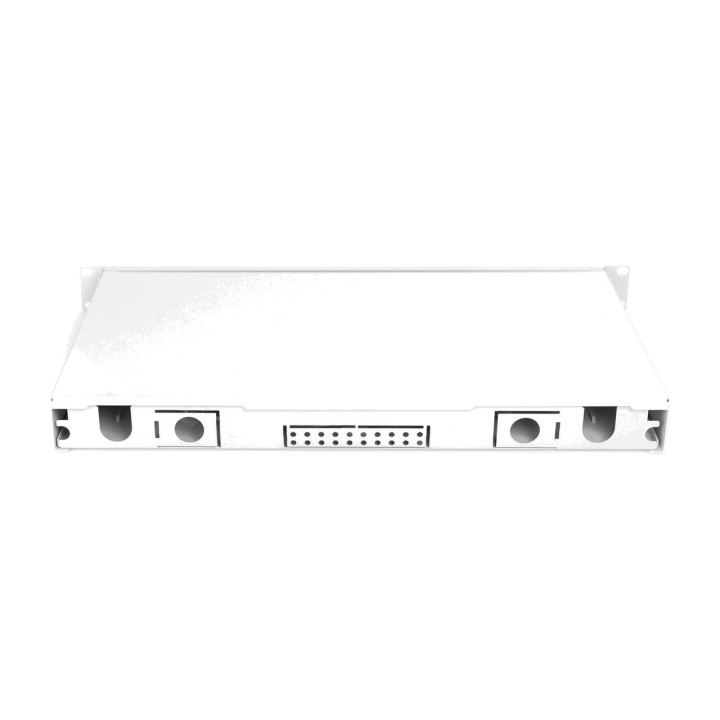 DIGITUS Bestückte Glasfaser-Spleißbox für Rackmontage 19" 1U