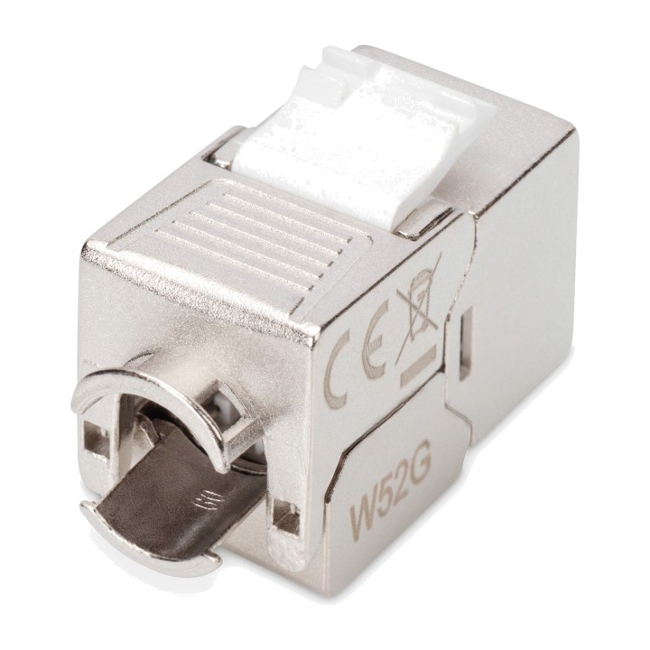DIGITUS Shielded tool-free keystone module CAT6 RJ45