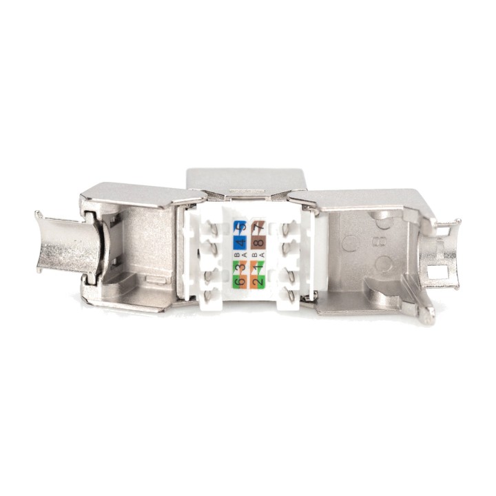 DIGITUS Modulo keystone schermato senza attrezzi CAT6 RJ45