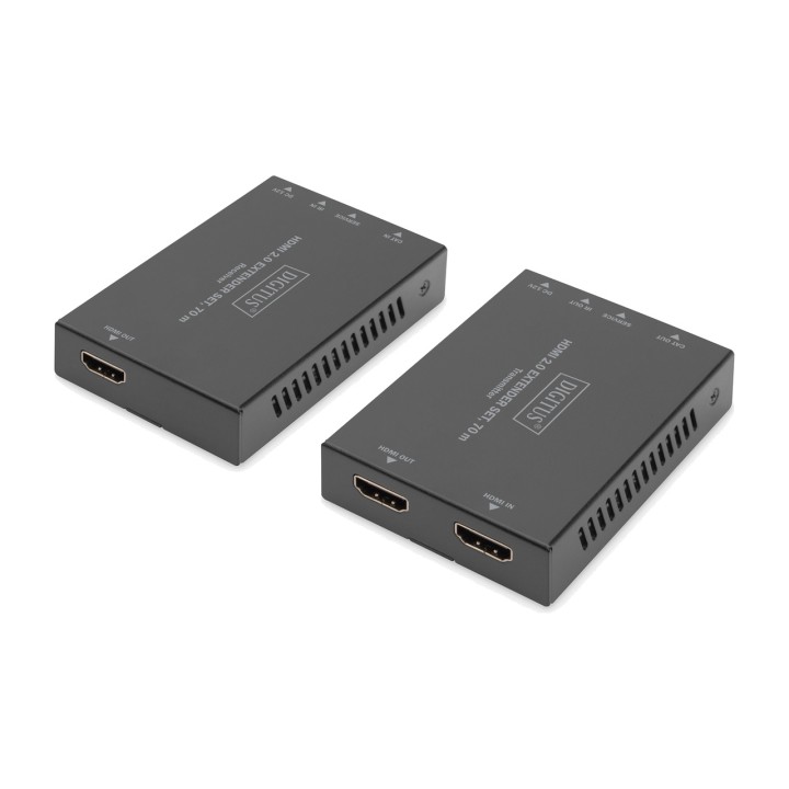 DIGITUS Extendeur HDMI via câble réseau Ethernet 4K 60HZ POC