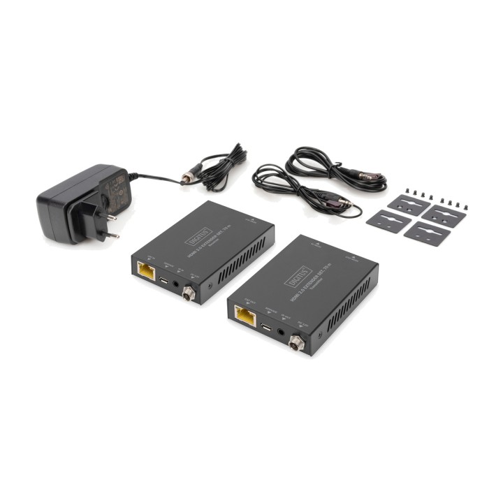 DIGITUS Extender HDMI tramite cavo di rete Ethernet 4K 60HZ