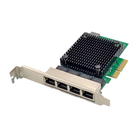 tarjeta de red pcie de 4 puertos 2,5 gigabit rj45 rtl8125b x4