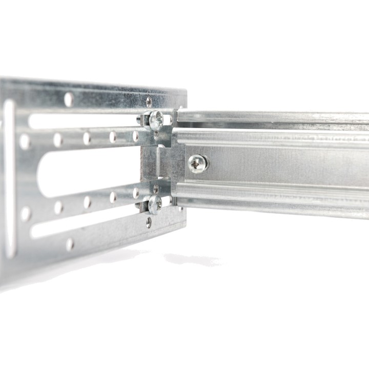DIGITUS Schienenhalterung für Rackschrank 19" 4U 20KG