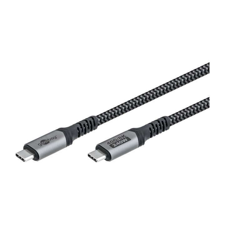 GOOBAY Câble USB Type-C vers USB-C USB4 GEN 3X2 40GBPS PD