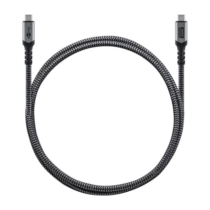 GOOBAY Cable USB tipo C a USB-C USB4 GEN 3X2 40GBPS PD 240W