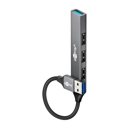 slim 4-port usb hub 3.2 gen1 74456