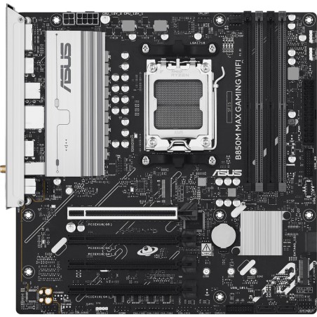micro-atx-mainboard für amd b850m max-gaming-wifi am5 ddr5