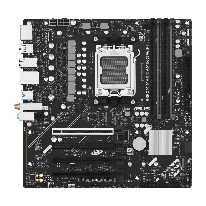 ASUS Placa base micro ATX para AMD B850M MAX-GAMING-WIFI AM5