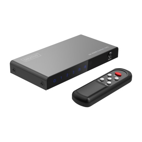 commutateur hdmi à 3 entrées avec télécommande 4k 3x1