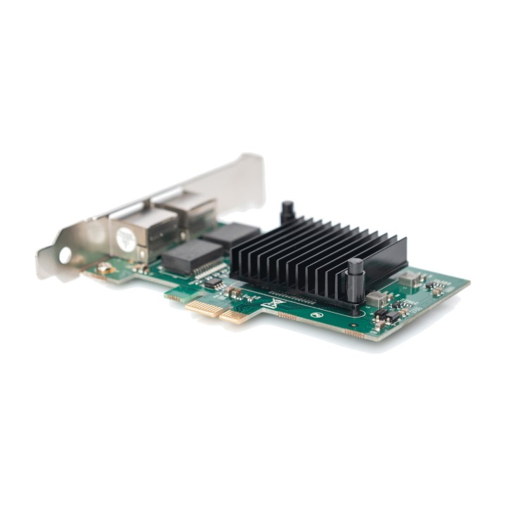 DIGITUS Scheda di rete PCIe Gigabit a 2 porte RJ45 INTEL