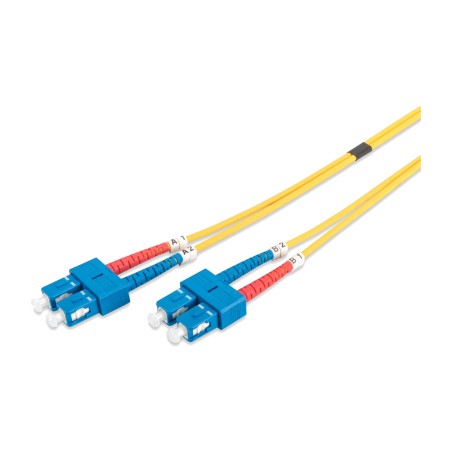 duplex single-mode fiber optic patch cable sc-sc os2