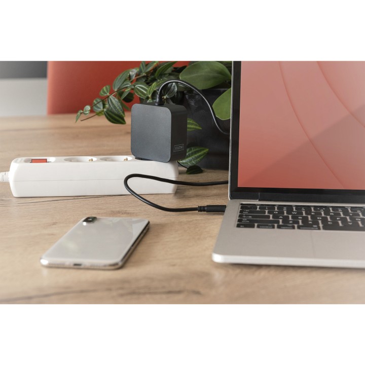 DIGITUS Cargador para portátil USB-C PD 65W 100140412
