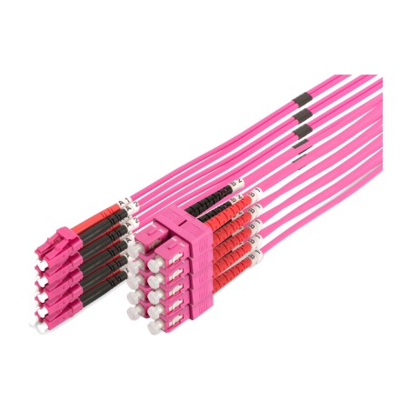 duplex multimode fibre-optic patch cable lc-sc om4