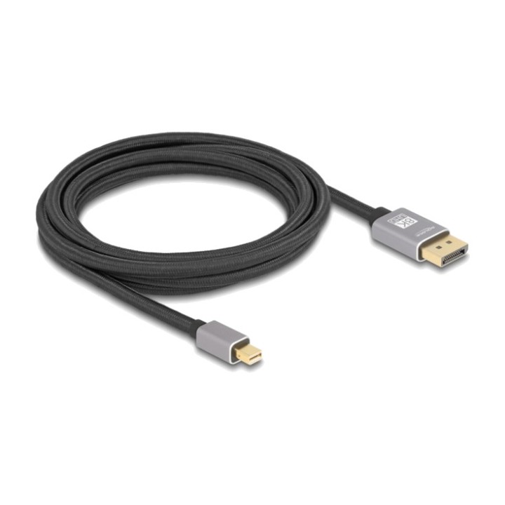 DELOCK Cavo da Mini DP a DisplayPort con HDR 1.4 8K 3M