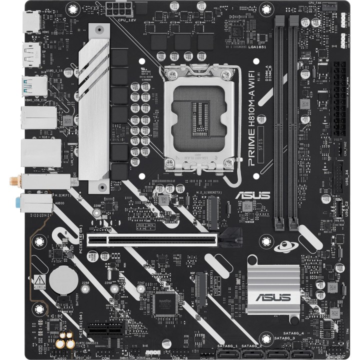 ASUS Micro-ATX-Mainboard für Intel PRIME H810M-A-WIFI