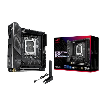 mini-itx-mainboard für intel rog strix b860-i-gaming-wifi lga1851
