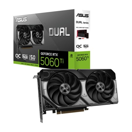 tarjeta gráfica rtx 5060 ti dual oc 16gb gddr7