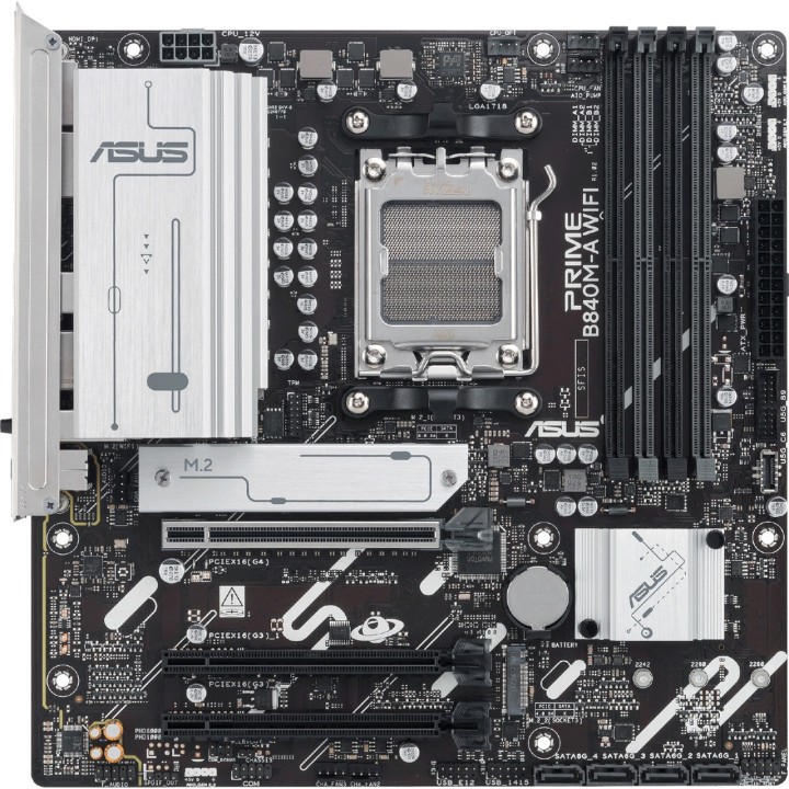 ASUS Carte mère micro ATX pour AMD PRIME B840M-A-WIFI AM5