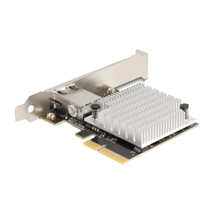 DELOCK PCIe δικτυακή κάρτα με 1 πόρο RJ45 X4 10GBE-AQUANTIA