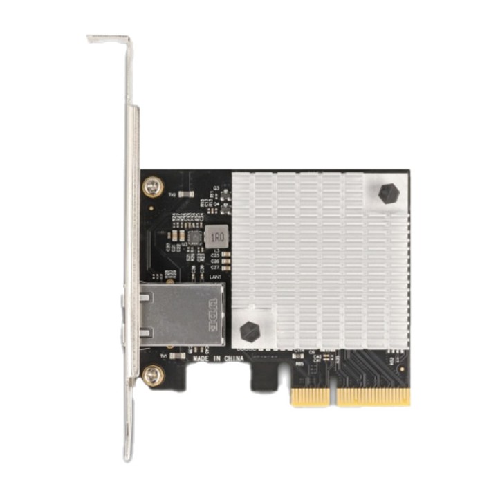 DELOCK Placa de rede PCIe com 1 porta RJ45 X4 10GBE-AQUANTIA