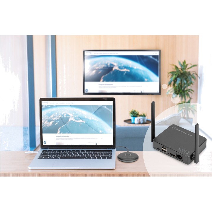 DIGITUS Transmisor HDMI inalámbrico para sistema de