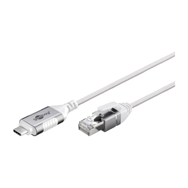 GOOBAY USB-C to network adapter cable RJ45 SLIM 3.2 GEN2