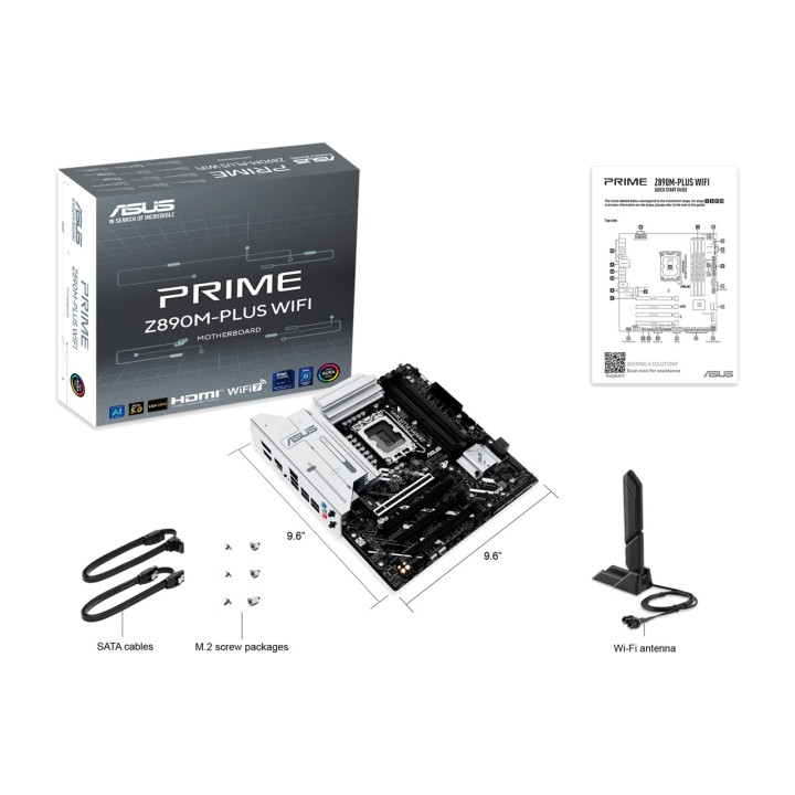 ASUS Carte mère micro ATX pour Intel PRIME Z890M-PLUS-WIFI