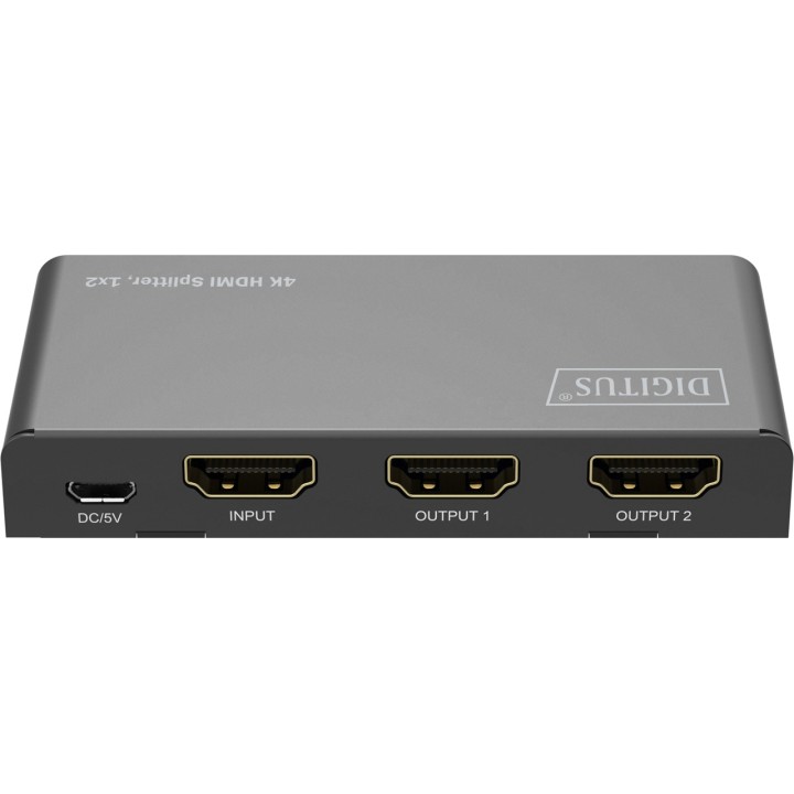 DIGITUS Splitter HDMI da 1 ingresso a 2 uscite 2.0 4K