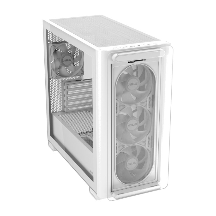 ASUS Micro-ATX-PC-Gehäuse mit Fenster A23 PLUS TG ARGB