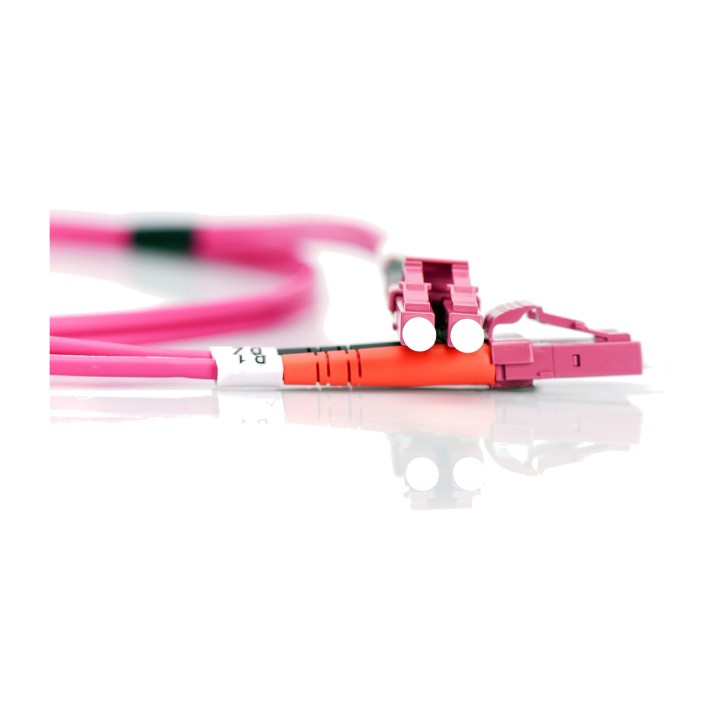 DIGITUS Multimode duplex fibre-optic patch cable LC-LC OM4