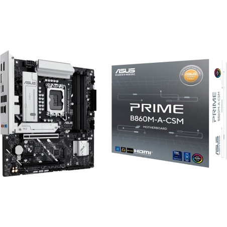 placa base micro atx para intel prime b860m-a-csm lga1851