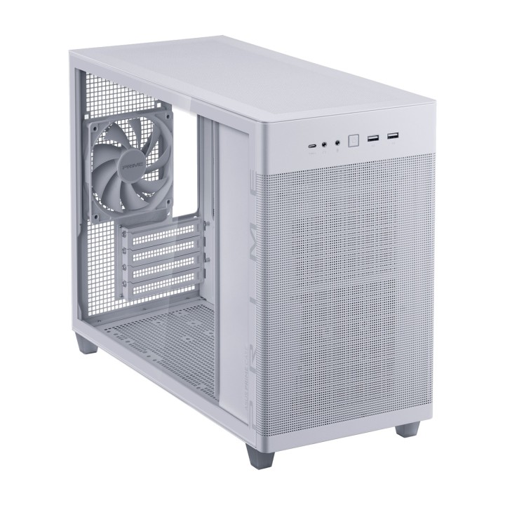 ASUS Boîtier PC micro ATX avec fenêtre PRIME AP201 TG