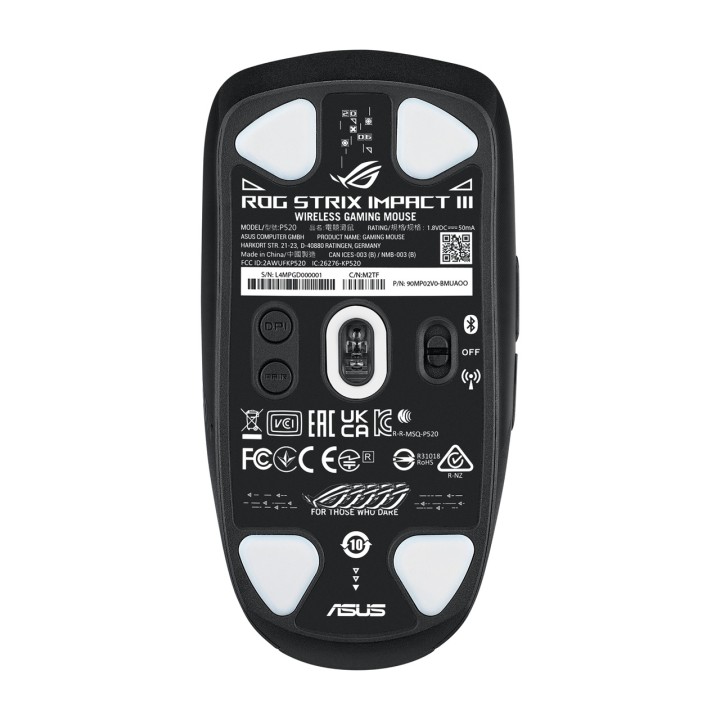 ASUS Ambidextrous wireless gaming mouse ROG STRIX IMPACT III
