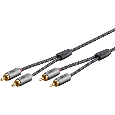 câble audio stéréo rca plus