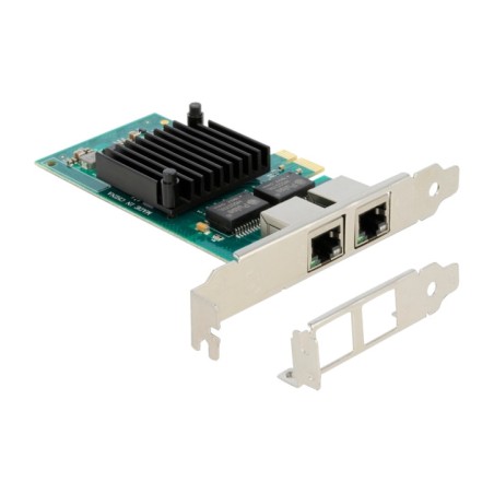 tarjeta de red pcie con 2 puertos rj45 x1-gigabit intel i350 88502
