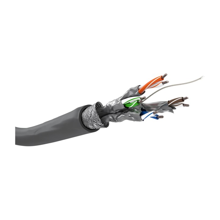GOOBAY Bobina de cable red flexible CAT6 S/FTP 100050163VAR