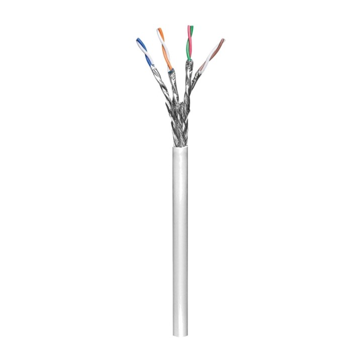 GOOBAY Bobine de câble réseau flexible CAT6 S/FTP