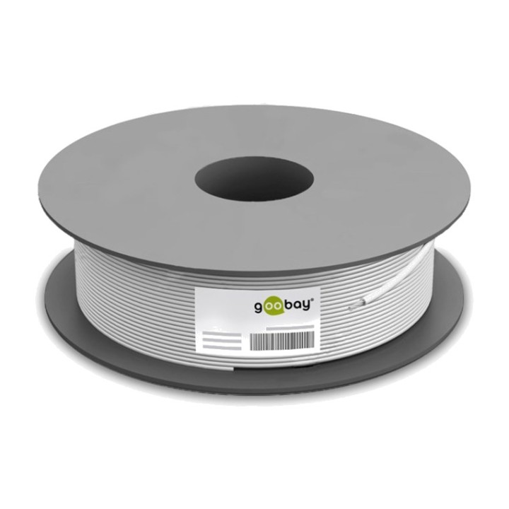 GOOBAY Bobine de câble réseau flexible CAT6 S/FTP
