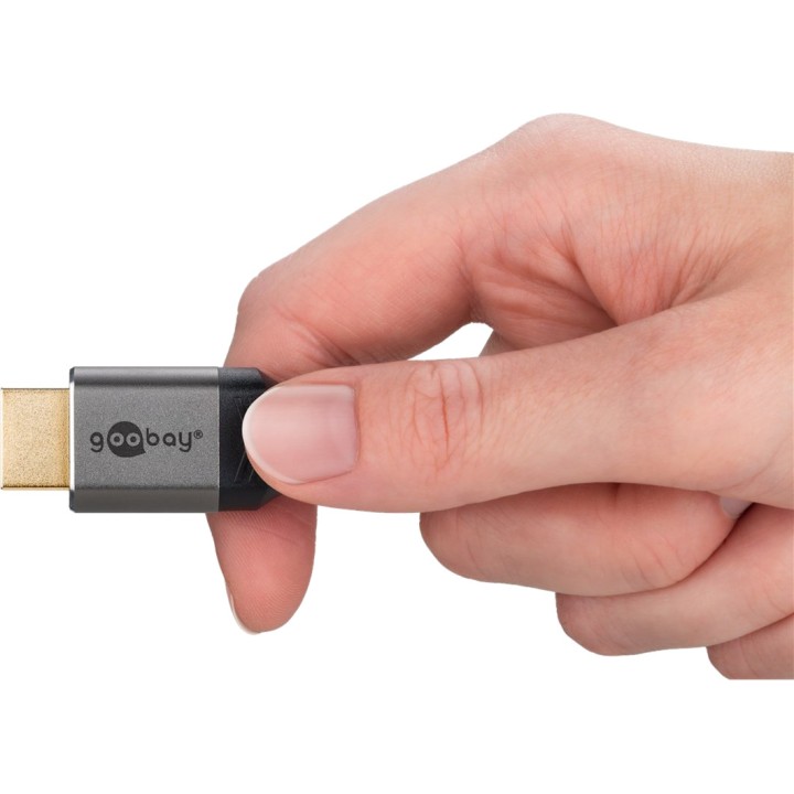 GOOBAY Cable HDMI de alta velocidad con Ethernet PLUS 2.0 4K