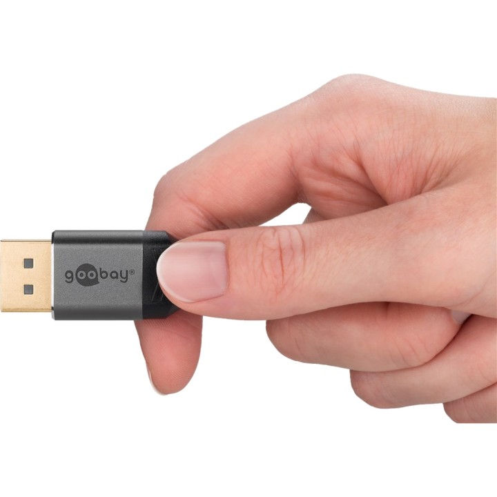 GOOBAY Cavo adattatore da DisplayPort a HDMI PLUS 4K 60HZ 1M