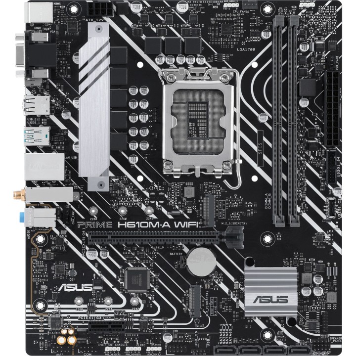 ASUS Carte mère micro ATX pour Intel PRIME H610M-A-WIFI