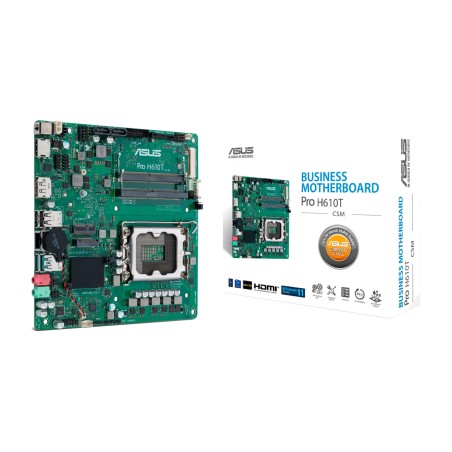 carte mère thin mini itx pour intel pro h610t-csm lga1700