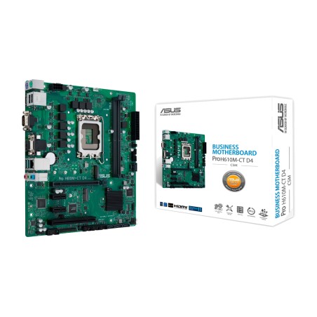 micro-atx-mainboard für intel pro h610m-c d4-csm lga1700