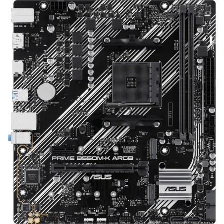 placa base micro atx para amd prime b550m-k argb am4